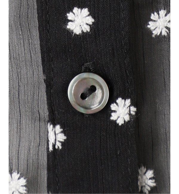 IENA「楊柳フリルピンタックブラウス」|シャツ・ブラウス|