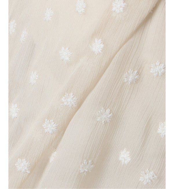 IENA「楊柳フリルピンタックブラウス」|シャツ・ブラウス|