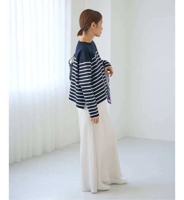 IENA「《追加10》ダブルサテンスカート」|スカート|