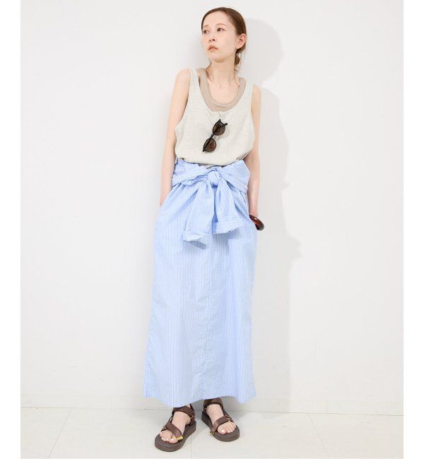 SLOBE IENA「ヘンリーパックタンク」|Tシャツ・カットソー|