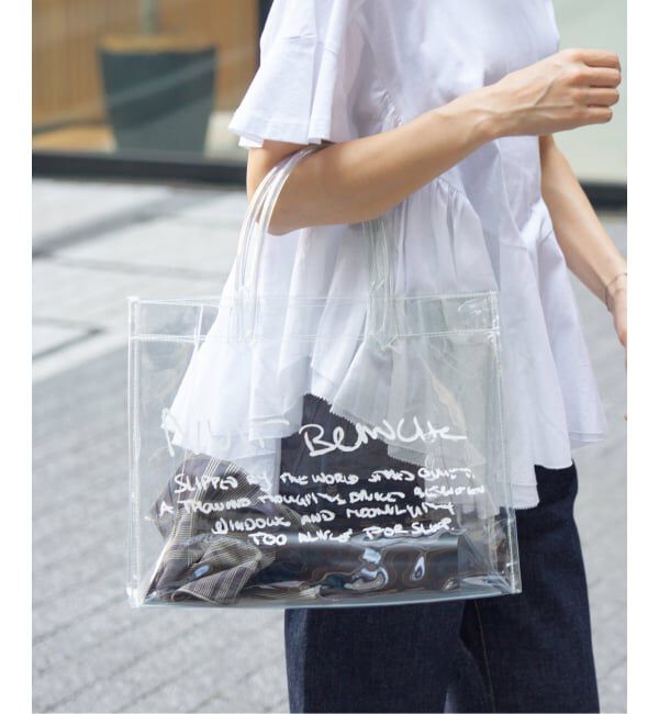 IENA「IENA CLEAR TOTE BAG」|トートバッグ|