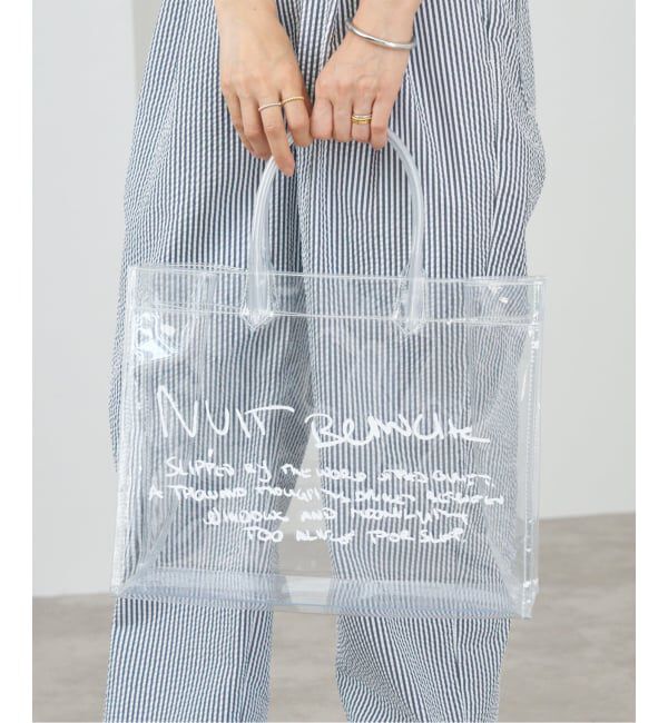 IENA「IENA CLEAR TOTE BAG」|トートバッグ|