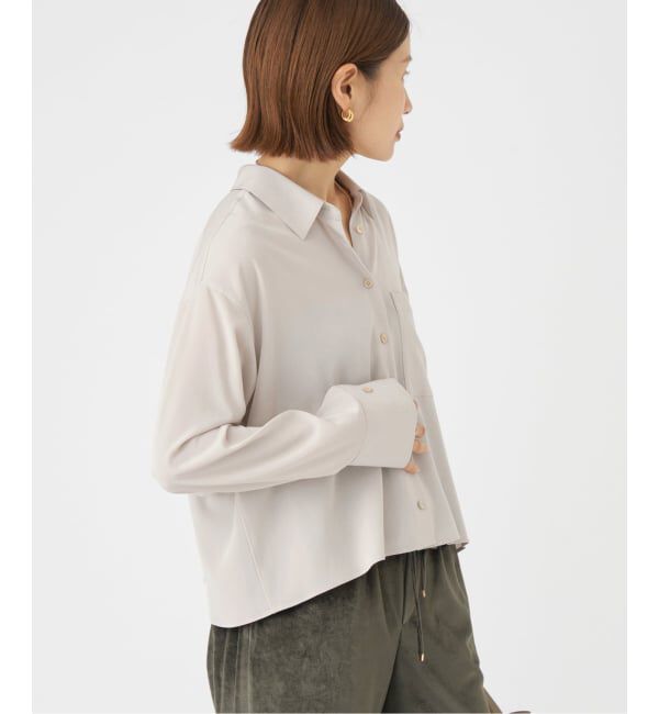 IENA「SOALON ボクシーシャツ」|シャツ・ブラウス|