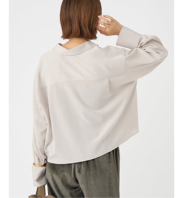 IENA「SOALON ボクシーシャツ」|シャツ・ブラウス|