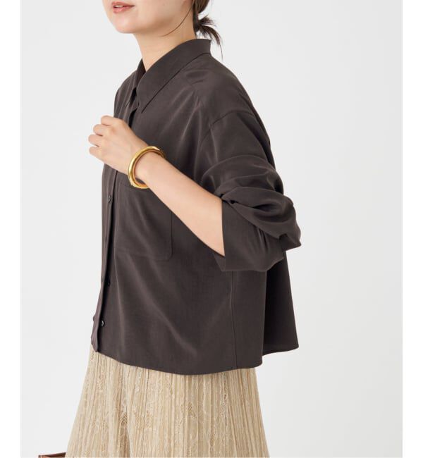 IENA「SOALON ボクシーシャツ」|シャツ・ブラウス|