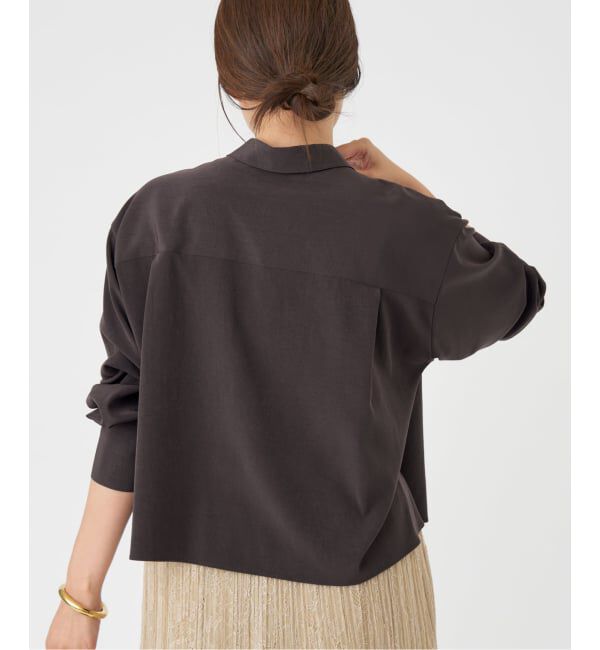 IENA「SOALON ボクシーシャツ」|シャツ・ブラウス|