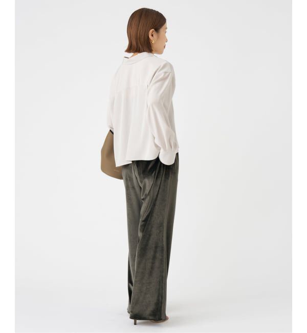 IENA「ベロアイージーパンツ」|その他|