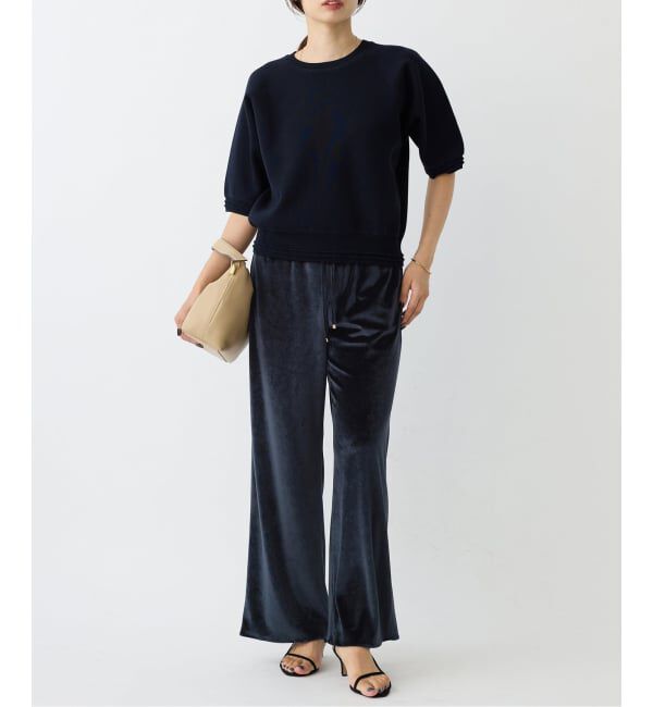 IENA「ベロアイージーパンツ」|その他|