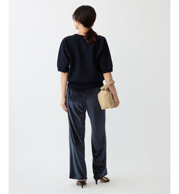 IENA「ベロアイージーパンツ」|その他|