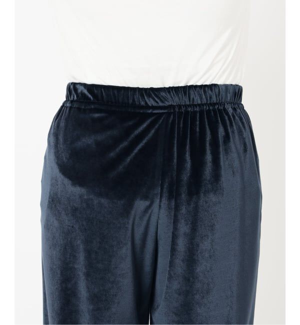 IENA「ベロアイージーパンツ」|その他|