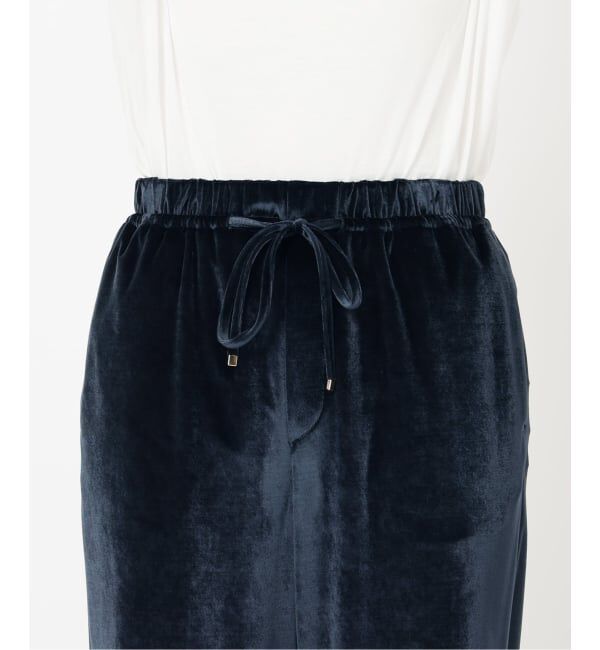 IENA「ベロアイージーパンツ」|その他|
