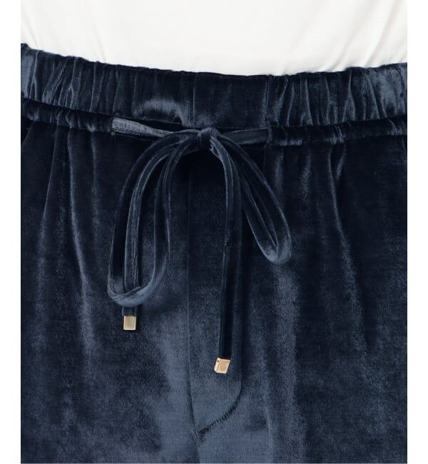 IENA「ベロアイージーパンツ」|その他|