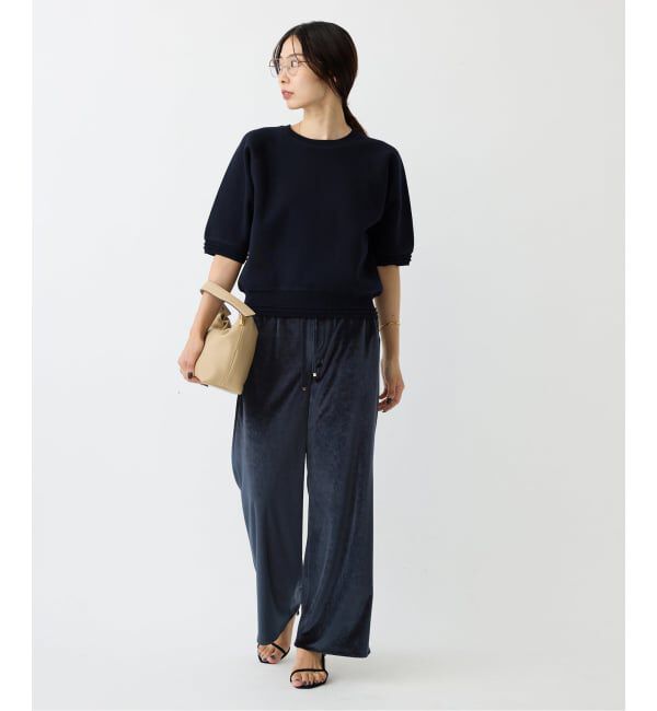 IENA「ベロアイージーパンツ」|その他|