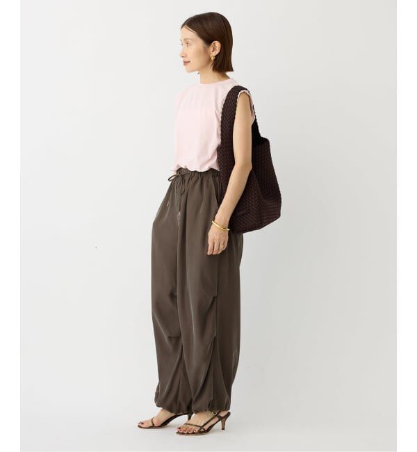 IENA「《追加》キュプラツイルイージーパンツ」|その他|