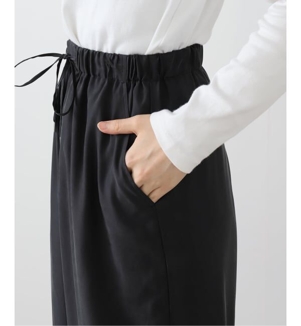 IENA「《追加》キュプラツイルイージーパンツ」|その他|