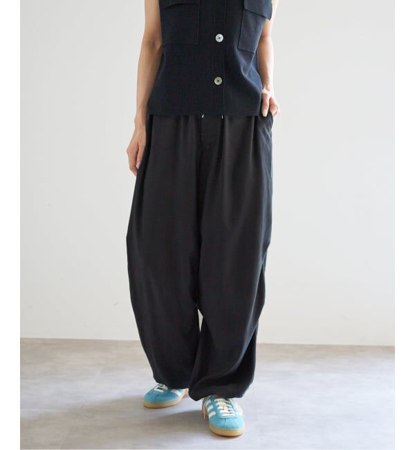 IENA「《追加》キュプラツイルイージーパンツ」|その他|