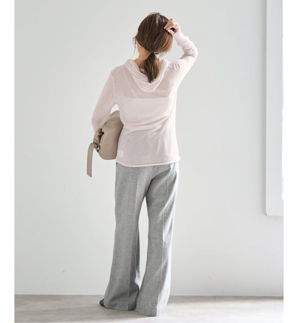 IENA「シアーニットパーカー」|パーカー|