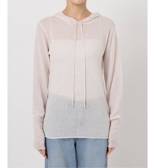 IENA「シアーニットパーカー」|パーカー|