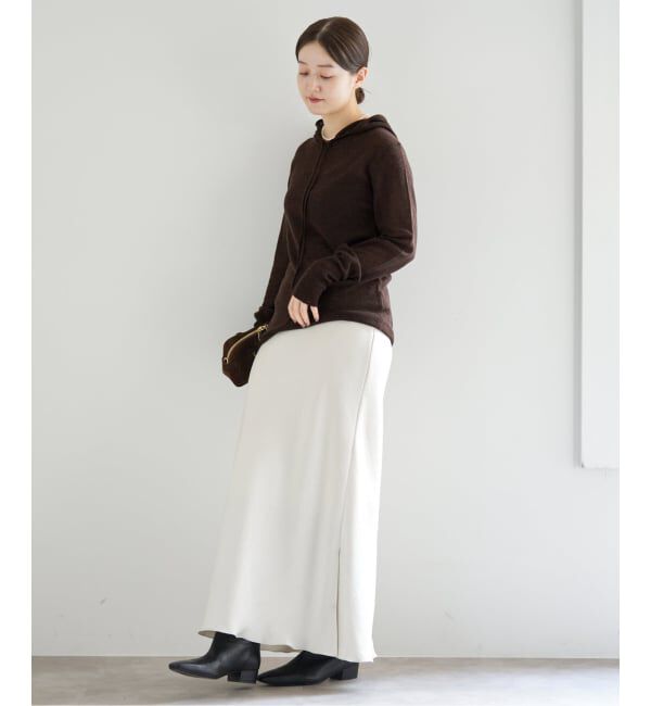 IENA「シアーニットパーカー」|パーカー|