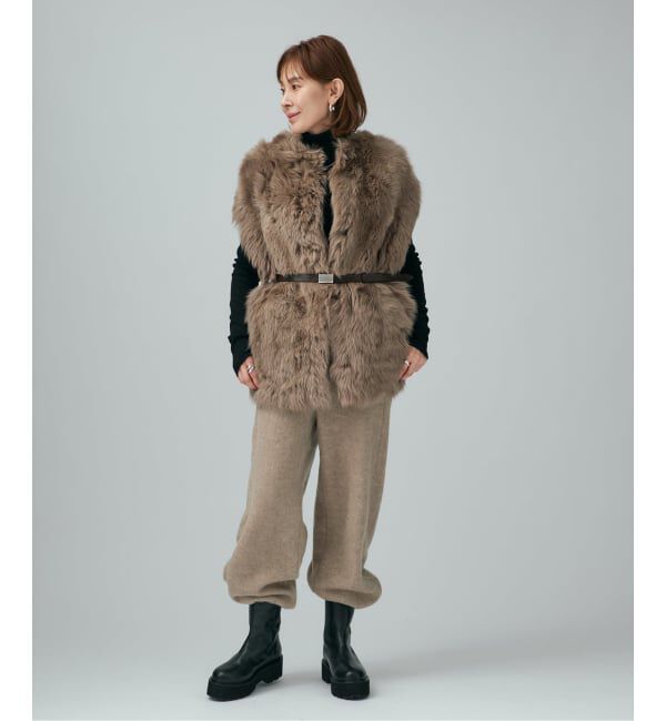 VERMEIL par iena「Wool fleece パンツ」|その他|