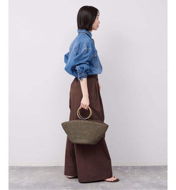 SLOBE IENA「《予約》タックワイドパンツ」|その他|