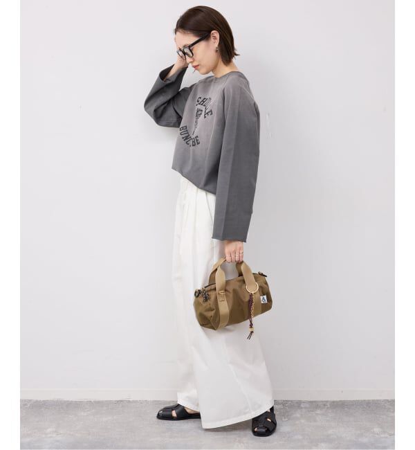 SLOBE IENA「《予約》タックワイドパンツ」|その他|