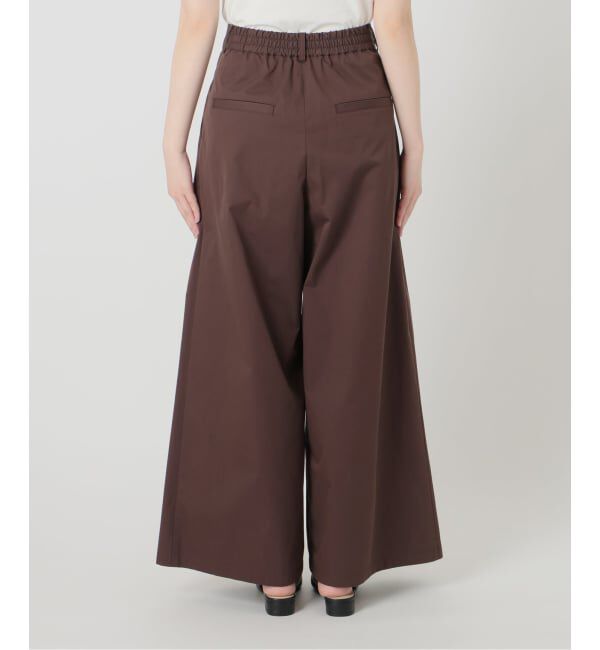SLOBE IENA「《予約》タックワイドパンツ」|その他|