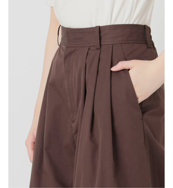 SLOBE IENA「《予約》タックワイドパンツ」|その他|