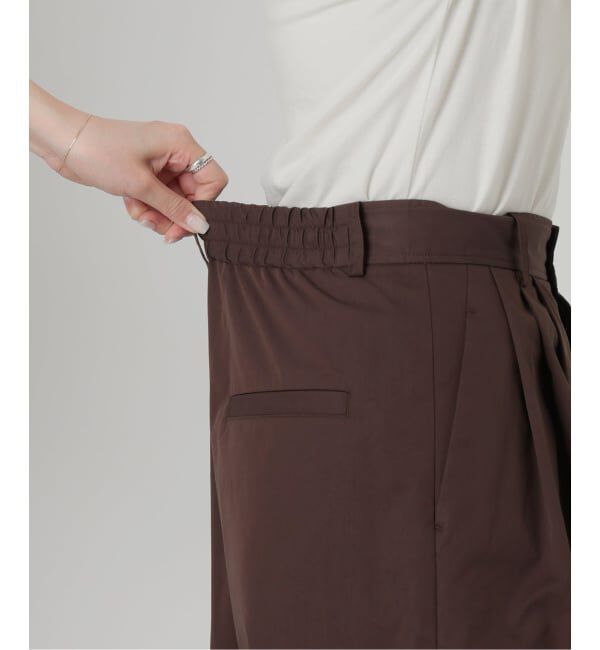 SLOBE IENA「《予約》タックワイドパンツ」|その他|