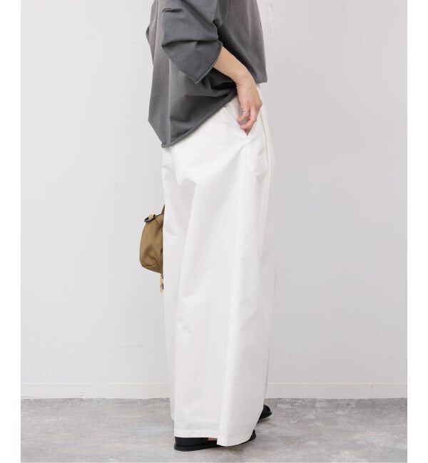 SLOBE IENA「《予約》タックワイドパンツ」|その他|