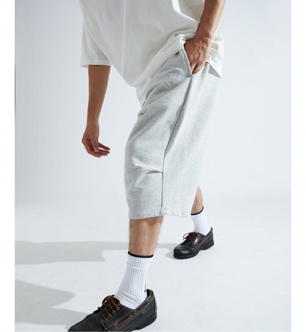 Paris Saint-Germain「【Paris Saint-Germain / パリ・サン＝ジェルマン】 JP STAINLESS EMBLEM SHORTS」|その他|グレーB