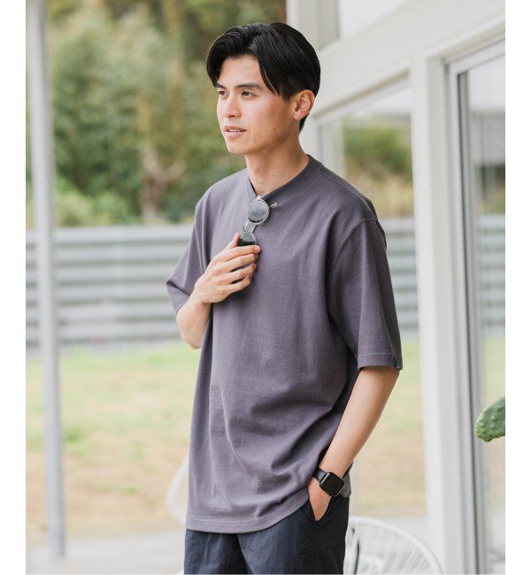 EDIFICE「LOOPWHEELER for LOWERCASE ツリテンジク ビッグTシャツ」|Tシャツ・カットソー|