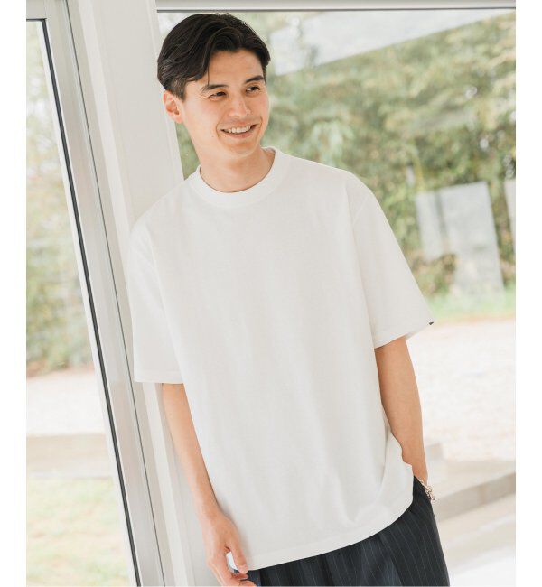 EDIFICE「LOOPWHEELER for LOWERCASE ツリテンジク ビッグTシャツ」|Tシャツ・カットソー|