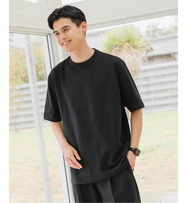 EDIFICE「LOOPWHEELER for LOWERCASE ツリテンジク ビッグTシャツ」|Tシャツ・カットソー|