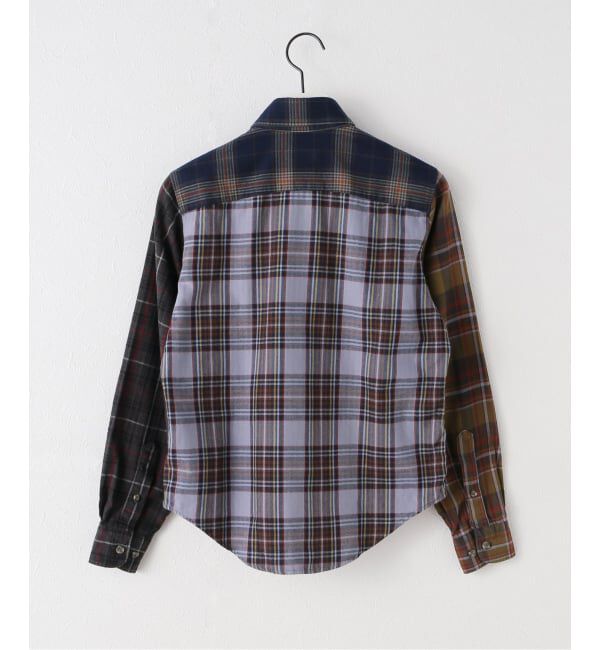 PULP「ARIES / アリーズ OVERDYED PATCHWORK SHIRT」|シャツ・ブラウス|