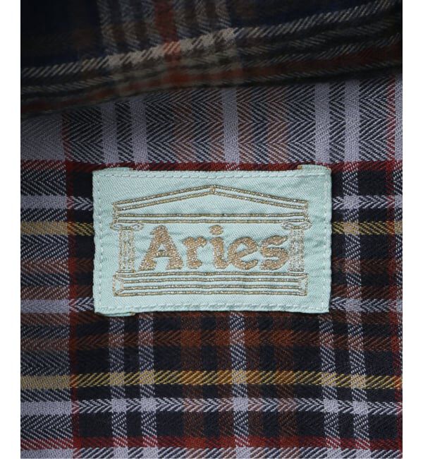 PULP「ARIES / アリーズ OVERDYED PATCHWORK SHIRT」|シャツ・ブラウス|