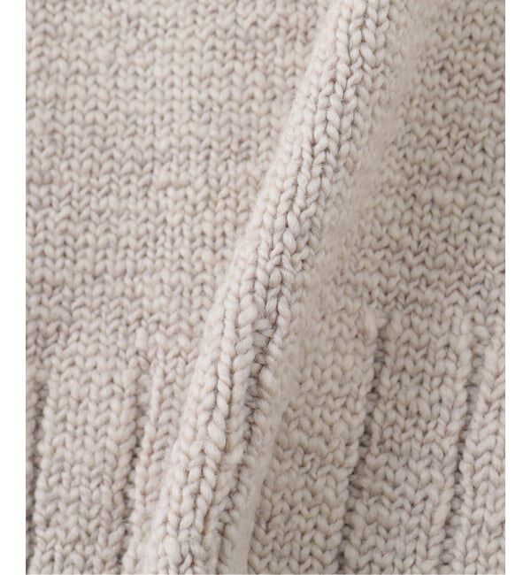 EDIFICE「ETS.MATERIAUX(マテリオ)  スラブ Vニット」|ニット・セーター|