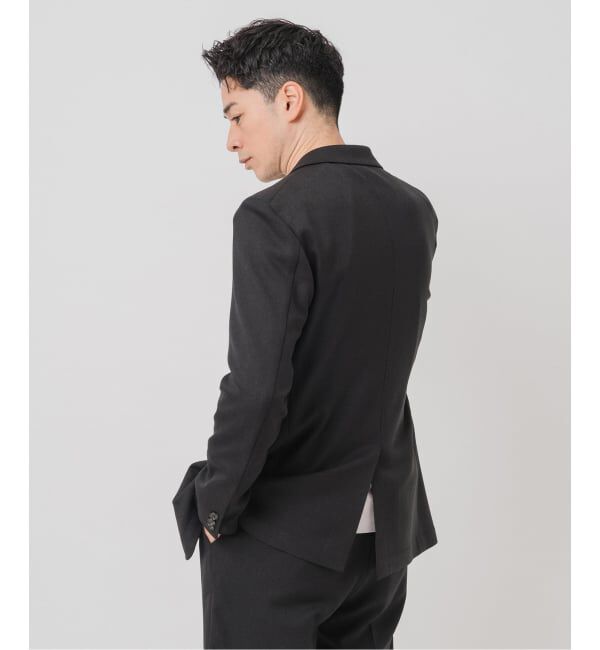 EDIFICE「ラフ ツイル2ボタン ジャケット【セットアップ着用可】」|テーラードジャケット|