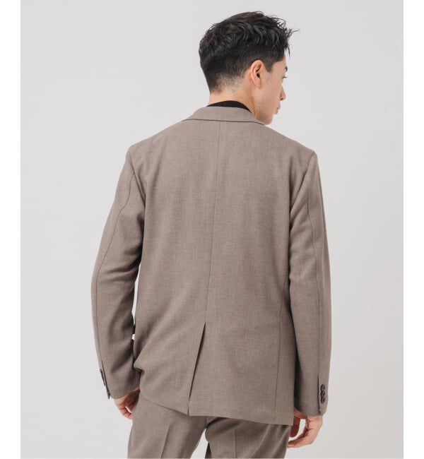 EDIFICE「ラフ ツイル2ボタン ジャケット【セットアップ着用可】」|テーラードジャケット|