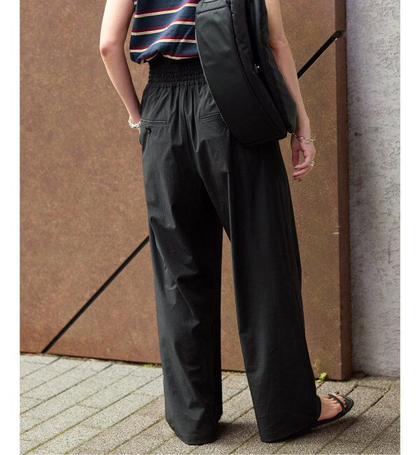 JOURNAL STANDARD「《追加2》【撥水/接触冷感/洗える/UVカット】リネンナイロンストレッチワイドパンツ」|その他|