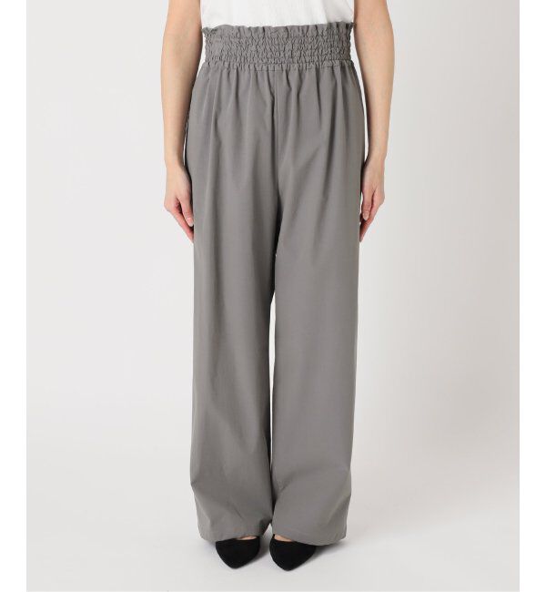 JOURNAL STANDARD「《追加2》【撥水/接触冷感/洗える/UVカット】リネンナイロンストレッチワイドパンツ」|その他|
