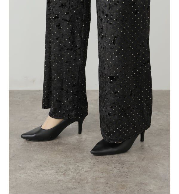 journal standard L'essage「【SIMONE WILD/シモーネ ワイルド】STUD VELVET COZY PANTS：パンツ」|その他|
