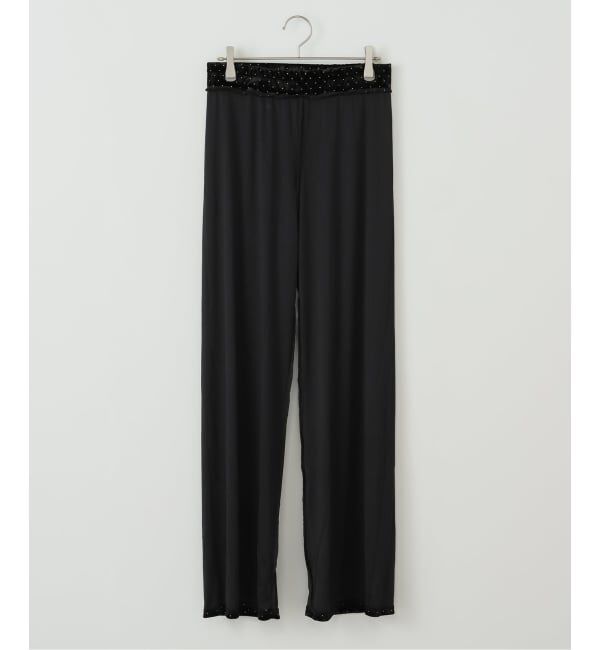 journal standard L'essage「【SIMONE WILD/シモーネ ワイルド】STUD VELVET COZY PANTS：パンツ」|その他|