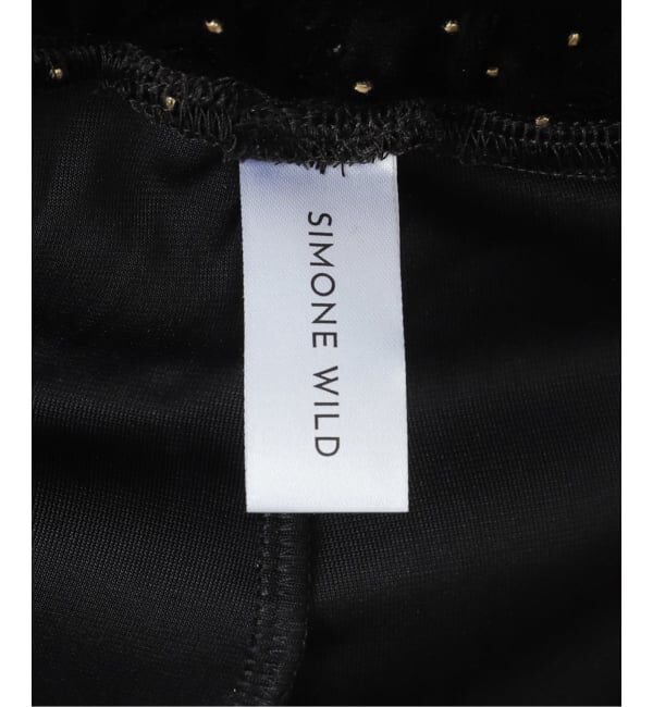 journal standard L'essage「【SIMONE WILD/シモーネ ワイルド】STUD VELVET COZY PANTS：パンツ」|その他|