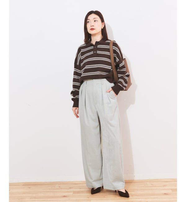 journal standard L'essage「《追加4》ストレッチコーデュロイ 2タックパンツ」|その他|