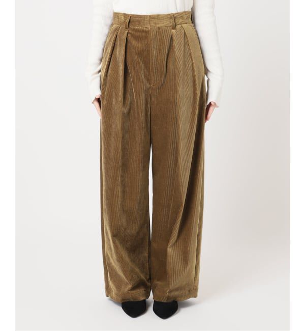 journal standard L'essage「《追加4》ストレッチコーデュロイ 2タックパンツ」|その他|