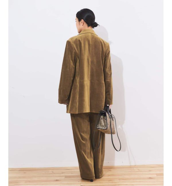 journal standard L'essage「《追加4》ストレッチコーデュロイ 2タックパンツ」|その他|