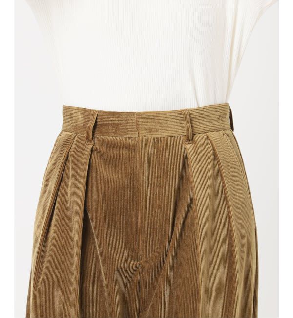 journal standard L'essage「《追加4》ストレッチコーデュロイ 2タックパンツ」|その他|