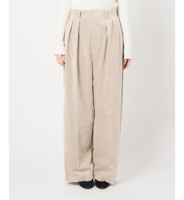 journal standard L'essage「《追加4》ストレッチコーデュロイ 2タックパンツ」|その他|