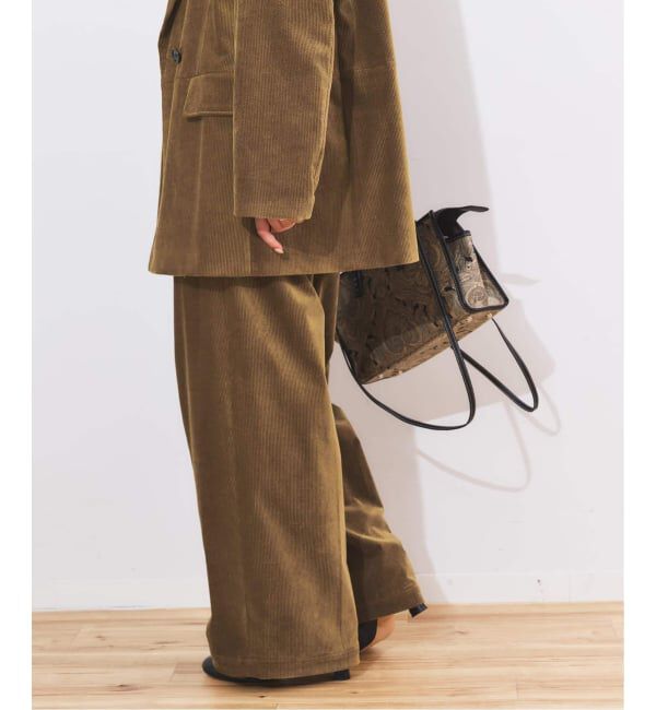 journal standard L'essage「《追加4》ストレッチコーデュロイ 2タックパンツ」|その他|